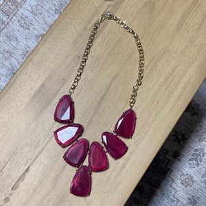 Kendra Scott Necklace - Ruby Red